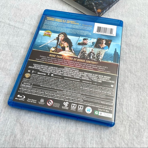 Wonder Woman Blu-Ray + DVD Set Movie Film 2017 Release - Picture 5 of 8